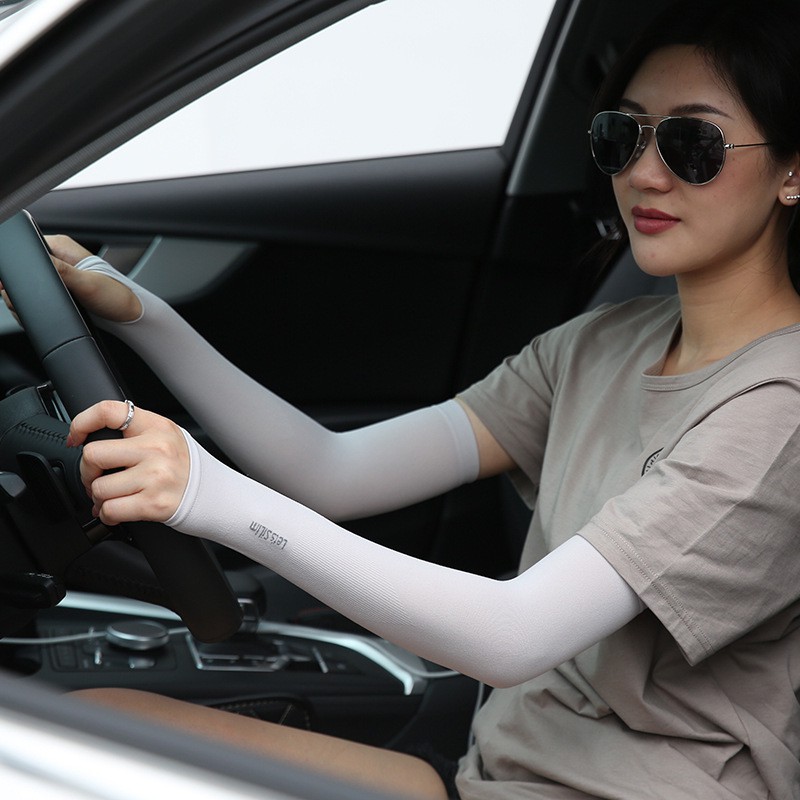 Combo 5 Đôi Găng Tay Lụa Mát Chống Nắng Chống UV, Co Giãn Thoáng Mát