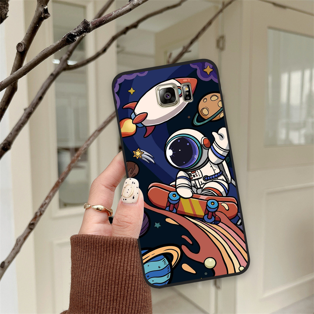 Ốp lưng Samsung Galaxy Note 4 / Note 5 hình vũ trụ, phi hành gia astronaut độc đáo