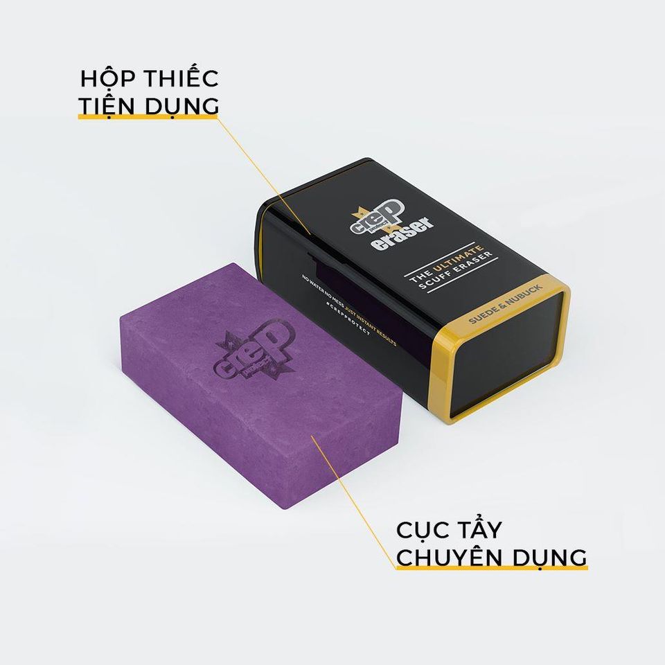 Crep Protect ERASER - Cục tẩy vết bẩn da lộn