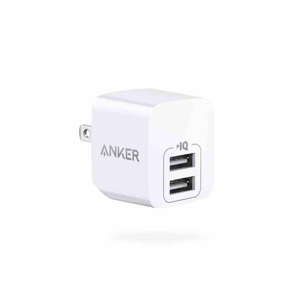 SẠC ANKER POWERPORT MINI 2 CỔNG, 12W - A2620