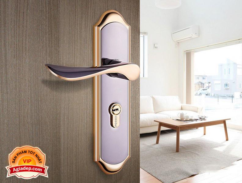 Khóa cửa tay nắm ngang Cobe (nổi tiếng) Phong cách Tân cổ điển CX50 - Hàng nhập chất lượng cao (có bán buôn)