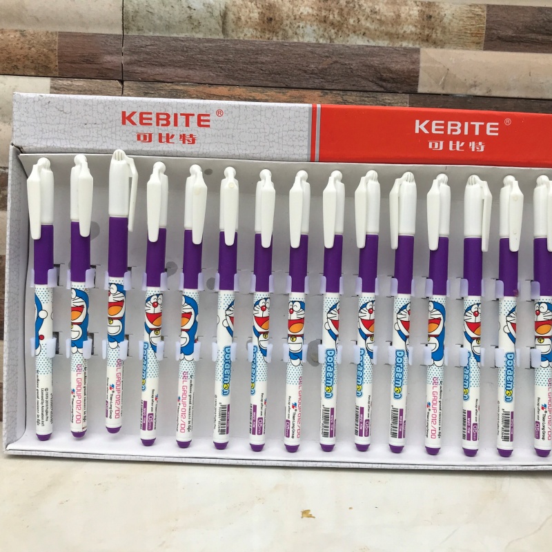 Bút nước gel Doremon tím chính hãng [Kho sỉ HCM: NHÀ SÁCH - VPP BẢO HÂN]