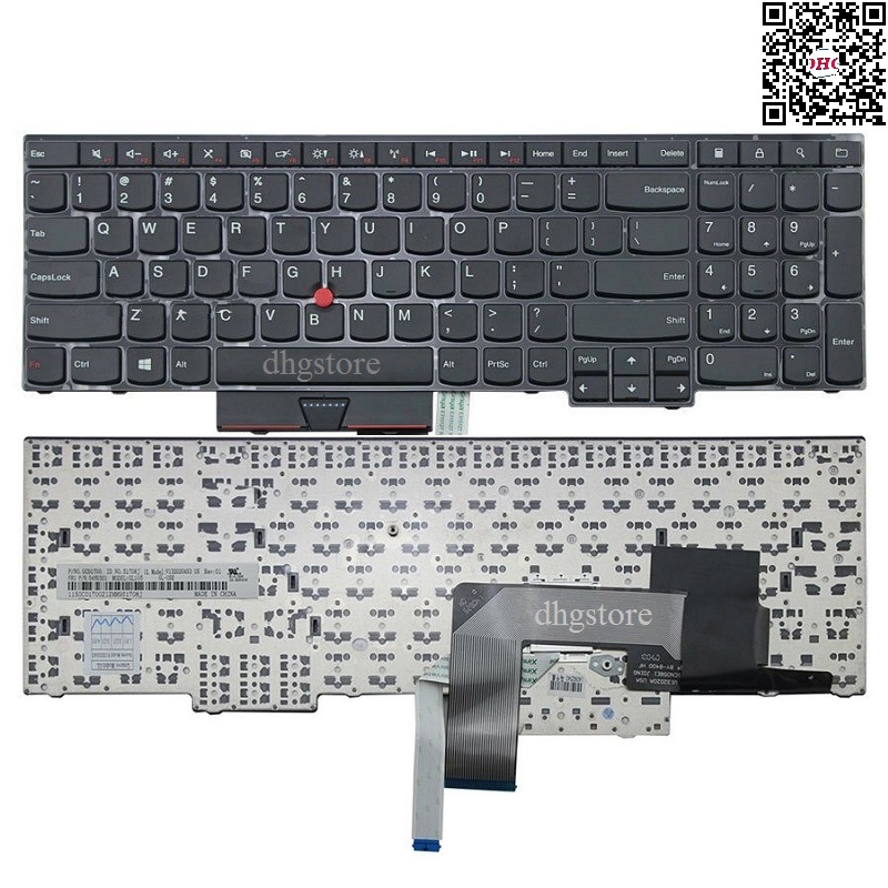 Laptop keyboard for lenovo thinkpad e530 e530c e535 e545