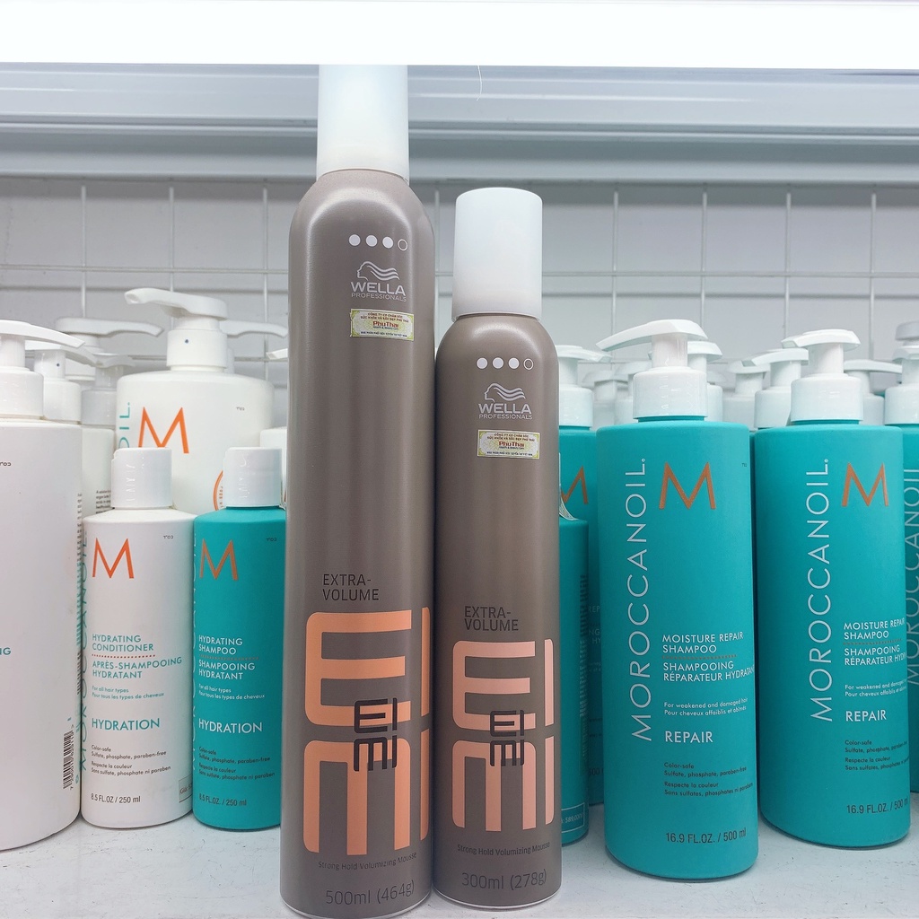 Bọt tạo độ phồng cho tóc Wella EIMI Extra Volume 300ml