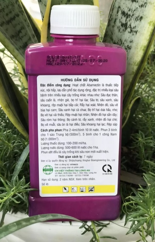Thuốc trừ sâu Reasgant 5EC- Chai 450ml