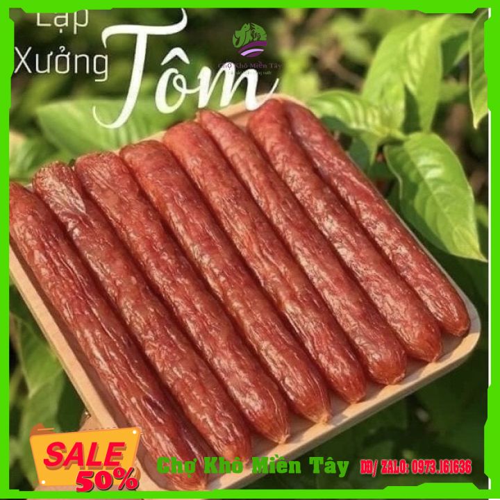 [500G] Lạp xưởng tôm Sóc Trăng