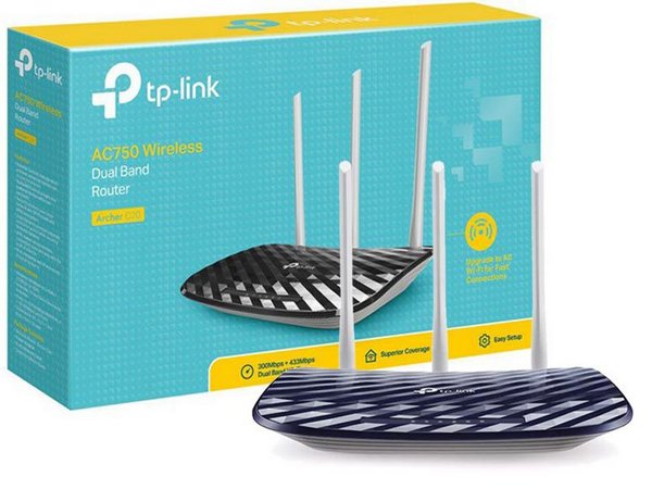 TP-Link Archer C20 - Router Băng Tần Kép Không Dây AC750