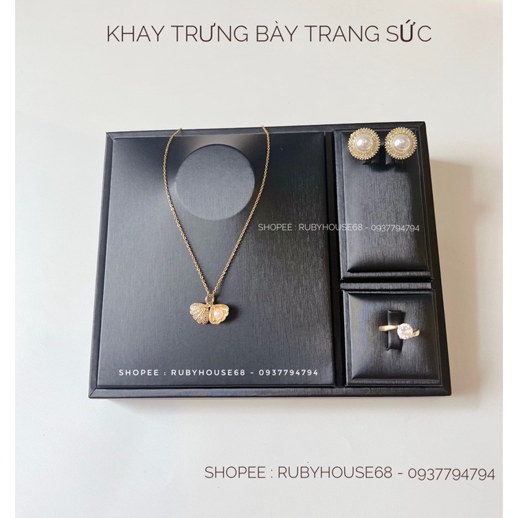 Khay trưng bày bộ trang sức cao cấp