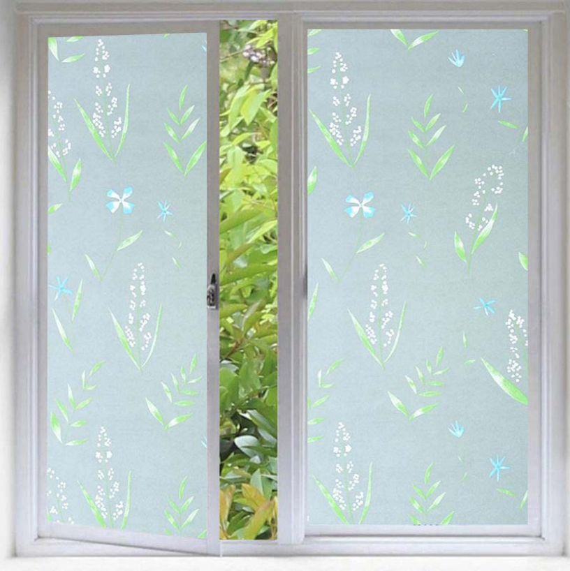 1 mét decal giấy dán kính khổ 45cm keo sẵn (mua 1 là 1 mét, mua 9 là 9 mét) BST 02