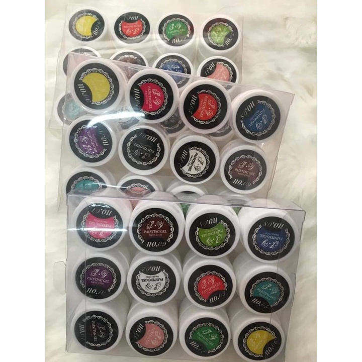 Set Gel Vẽ 12 Màu Làm Móng