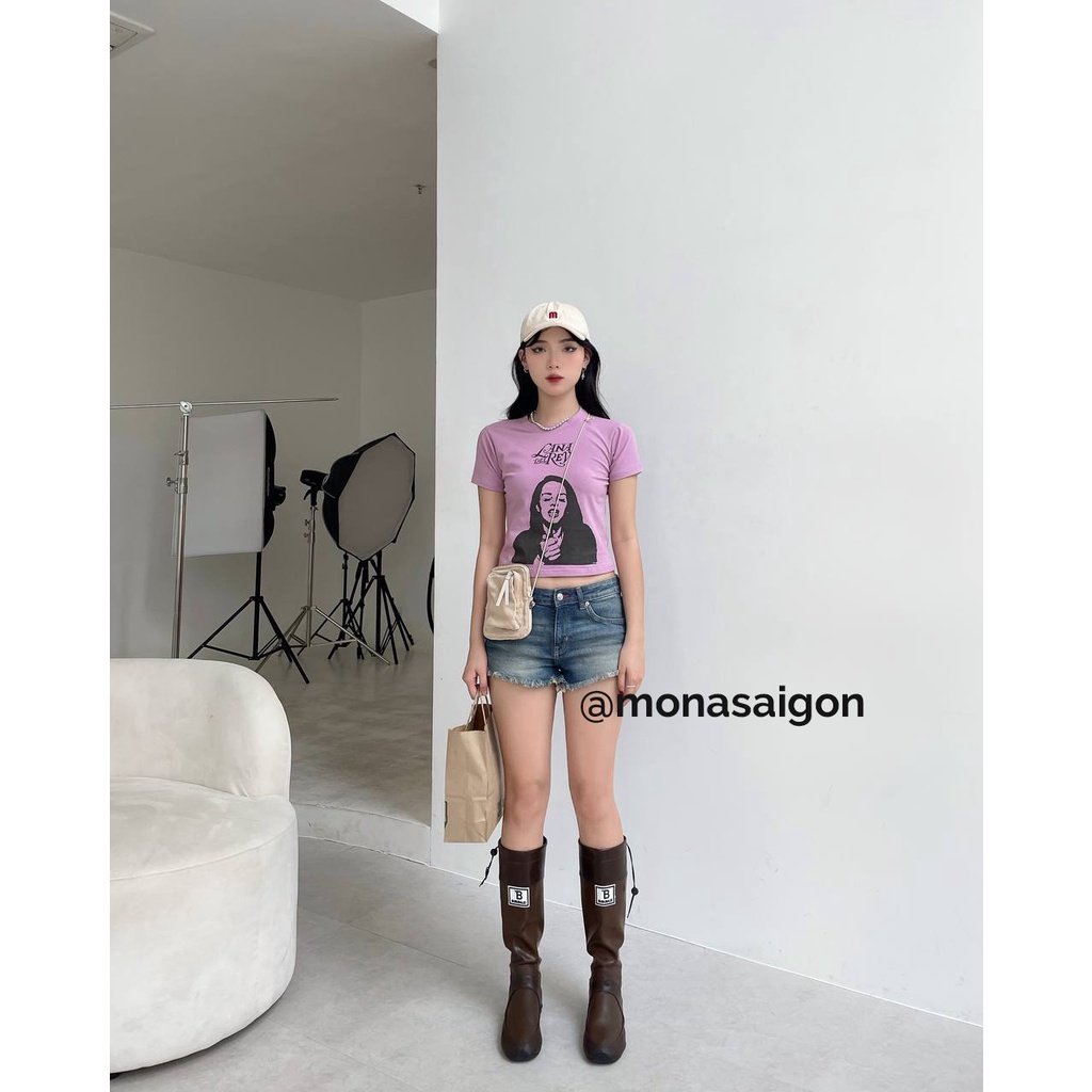Áo thun baby tee MONÁ- JOLIE TOP