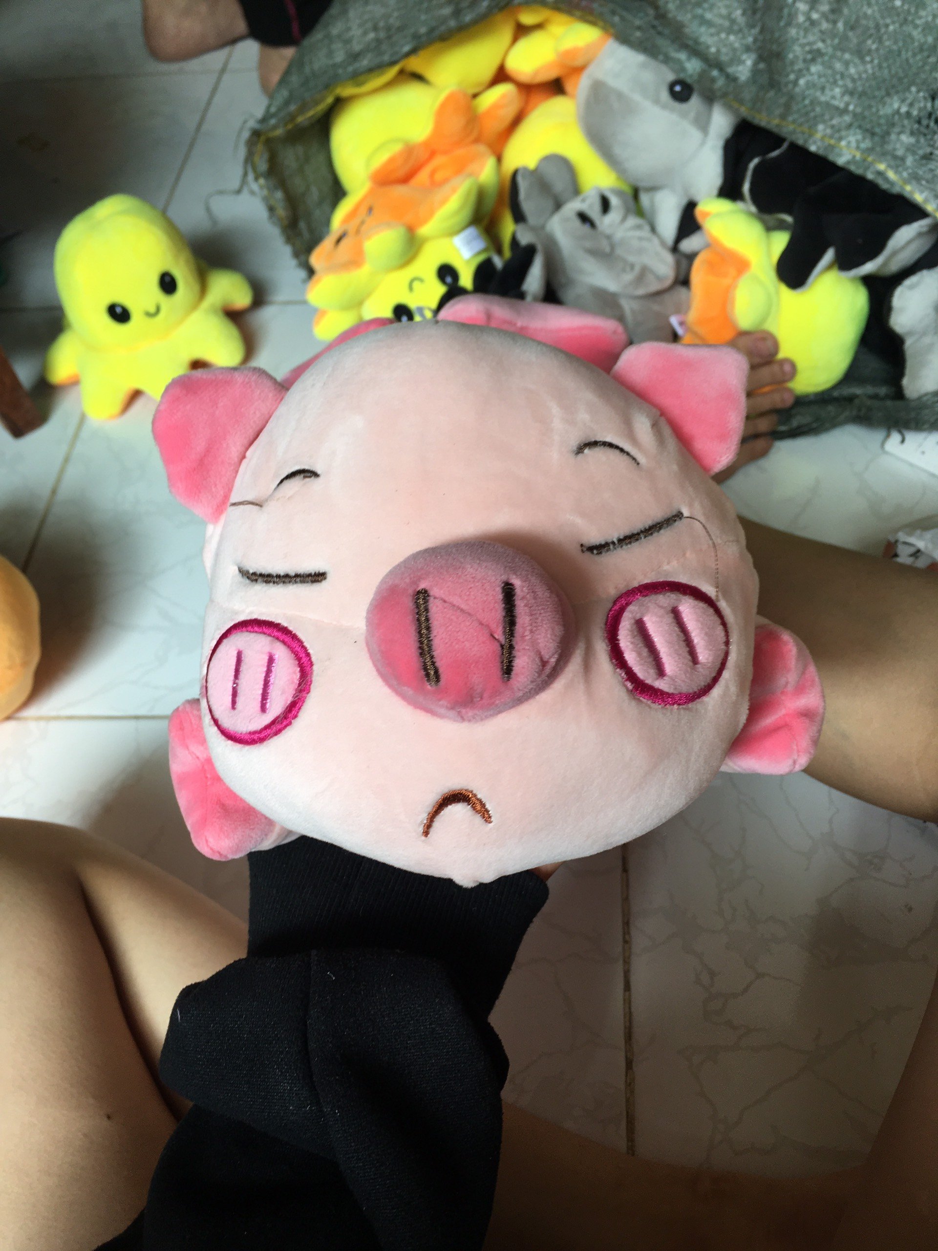 [HCM]GẤU BÔNG HEO GOODNIGHT SIÊU CƯNG SIZE 50CM