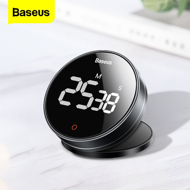 Đồng hộ hẹn giờ đếm ngược Baseus Heyo Rotation LED Countdown Timer