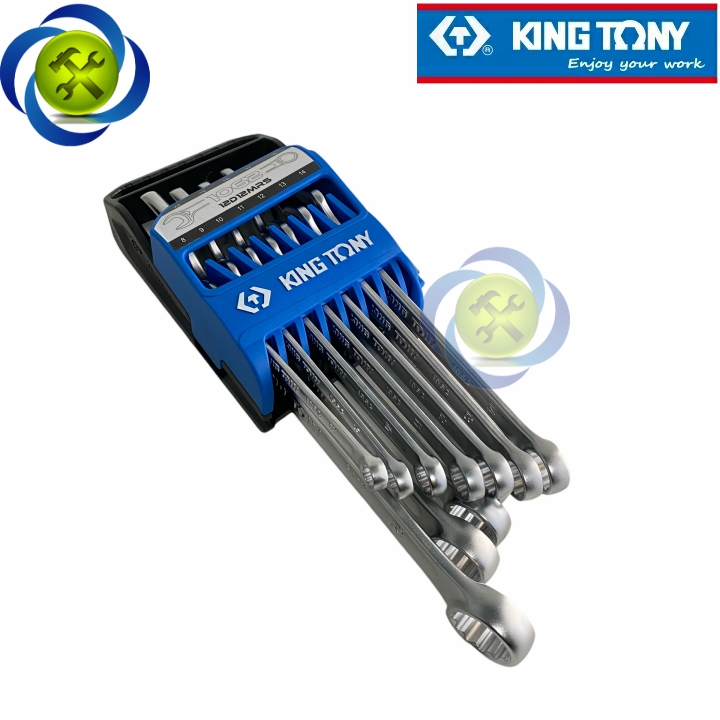 Bộ cờ lê vòng miệng 12 chi tiết kingtony 12d12mrs