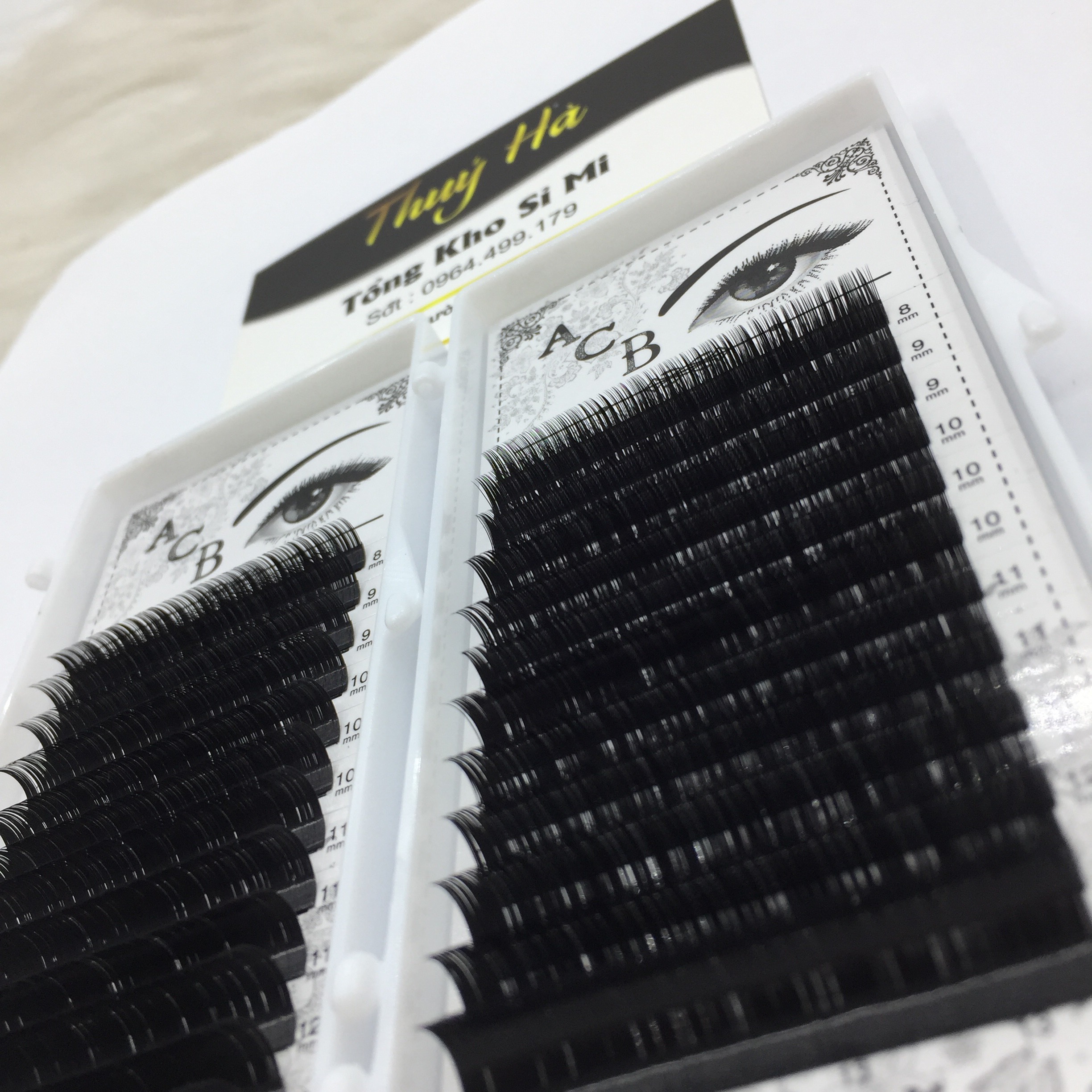 Mi ACB Mix Độ Cong C - D -CC -U - Thúy Hà Eyelash