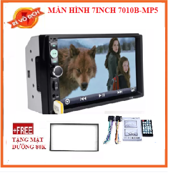 [TẶNG KÈM KHUNG DƯỠNG]Tivi giá rẻ, đầu dvd ô tô - Màn hình ô tô Full HD 1080B,Model 7010B Nghe nhạc, xem video, nghe đài FM, Âm thanh sống động, hỗ trợ camera lùi, màn hình xe morning, dvd cho xe i10, gentra, man hinh dvd oto,màn hình xe hơi