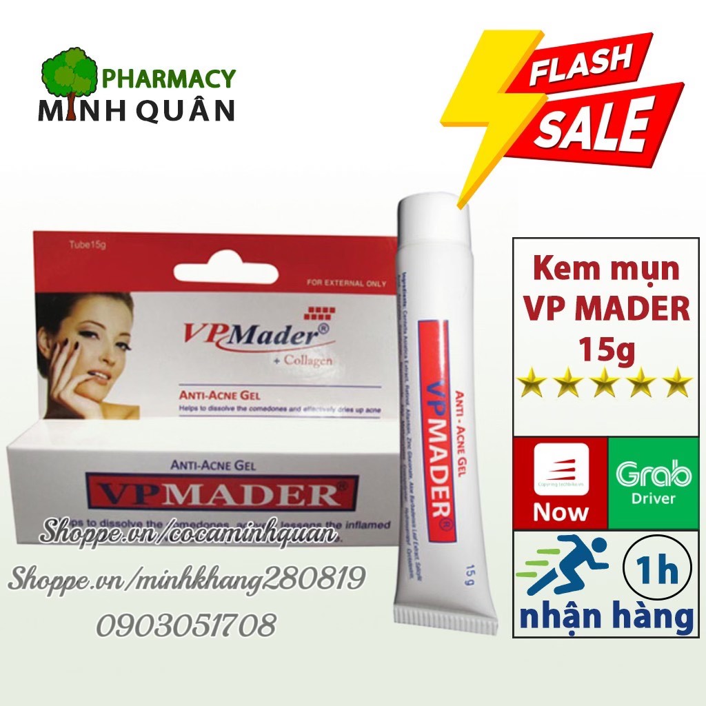 Gel  mụn VP Mader cực hiệu quả