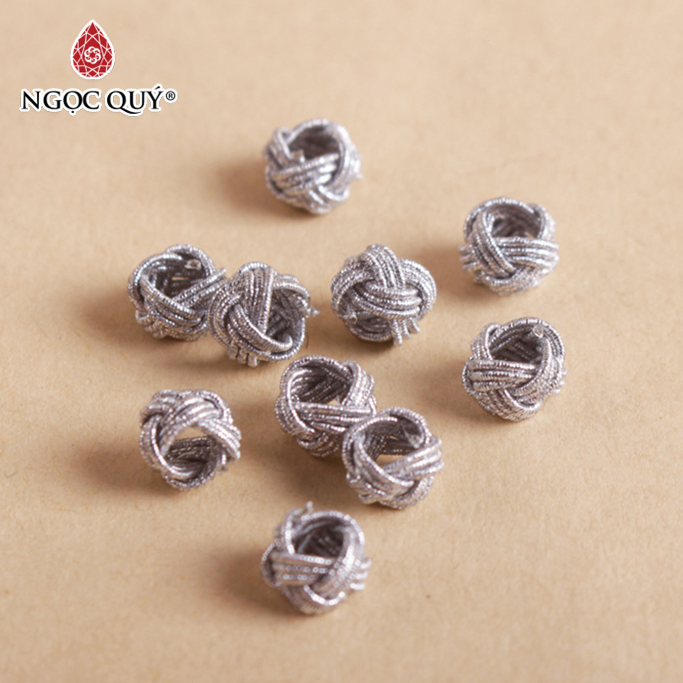 Combo 5 nút thắt 8mm - Ngọc Quý Gemstones