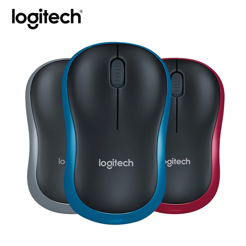 Chuột Không Dây Logitech M186 - Hàng Nhập Khẩu