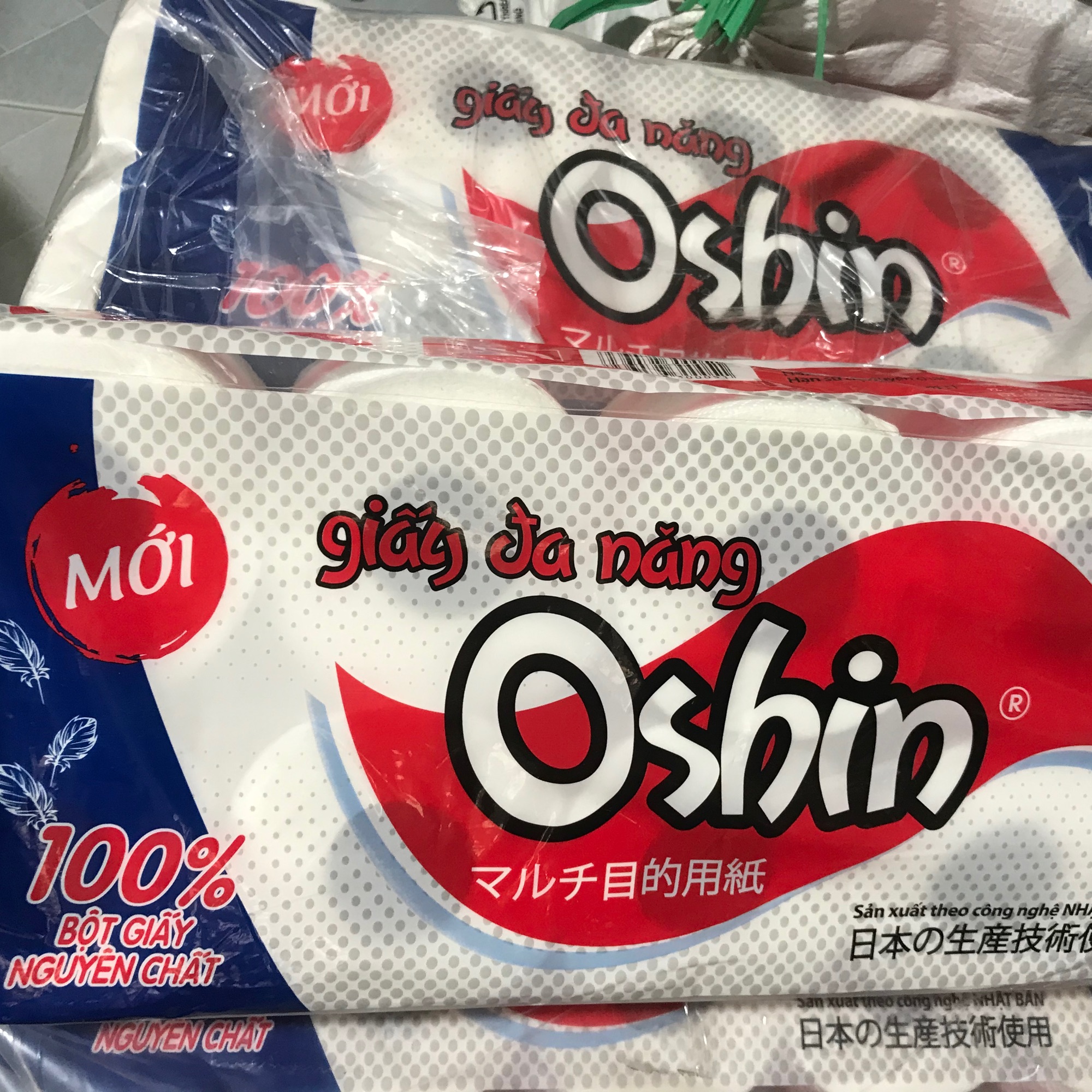 [HCM]Giấy vệ sinh Oshin ( 700gram/1 bịch)
