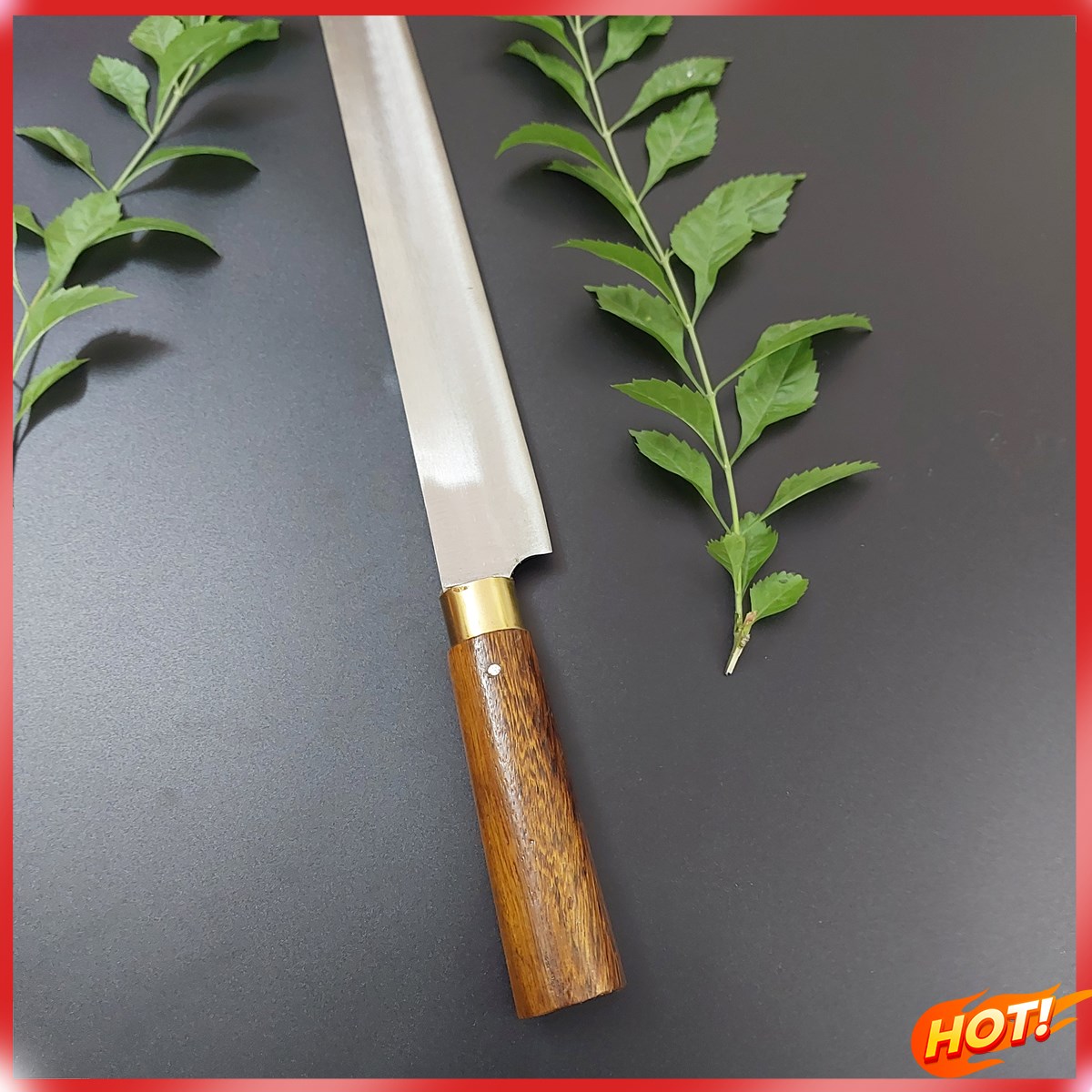 Dao sashimi thái thịt nướng thái lát mỏng không rỉ