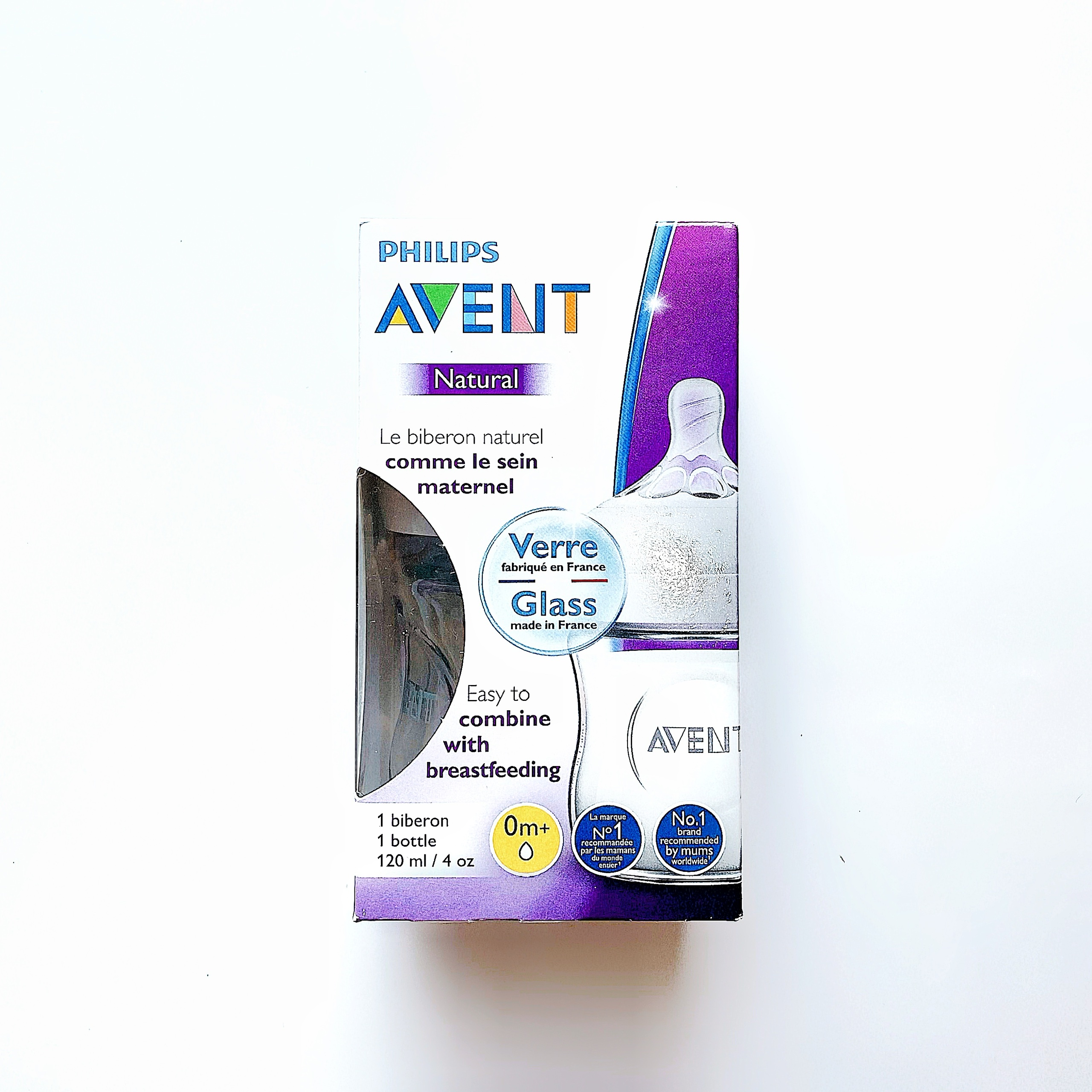 [HCM]Bình sữa thủy tinh avent natutal 120ml / 240ml