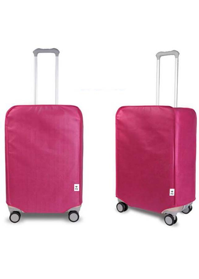 Vải Bọc trùm Vali Size 24 inch (nâu, hồng)