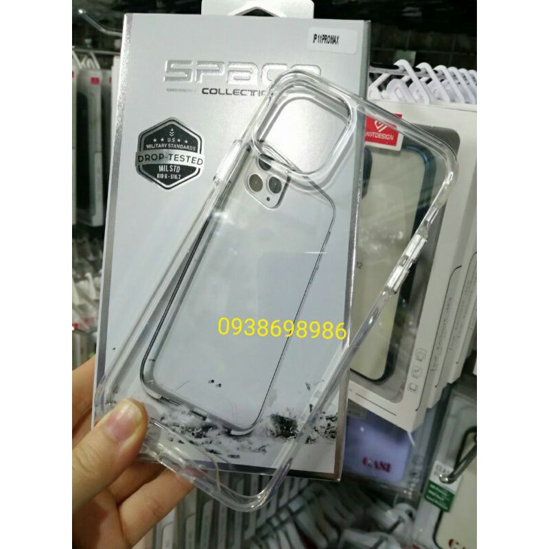 [ iphone 12 pro max ] ốp lưng space iphone 12 pro max / 12 / 12 pro / 11 / 11 pro max không ố vàng