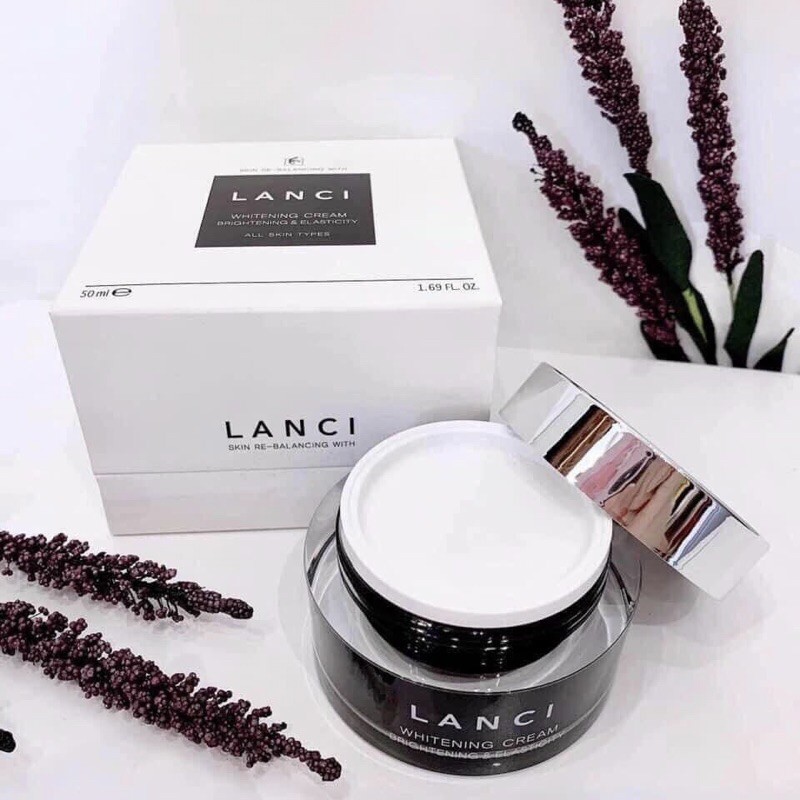 Kem face ngày Lanci dưỡng trắng căng mịn