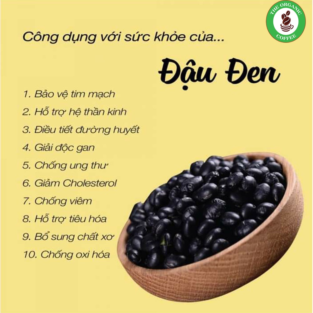 FREESHIP MAX -đậu đen xanh lòng[ loại hạt nhỏ nhà trồng]1 bịt 1kg- VƯỜN ƯƠM EAKMAT TÂY NGUYÊN