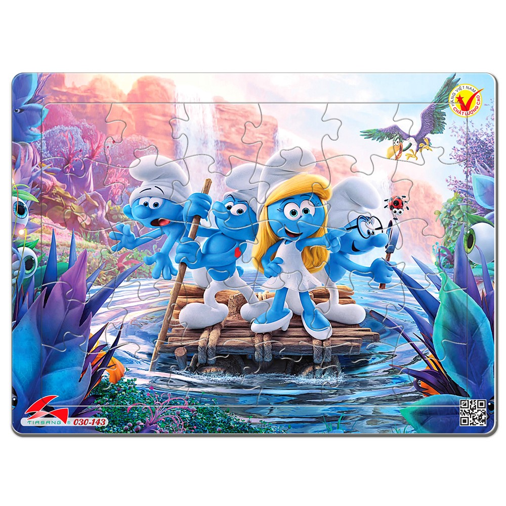 Tranh xếp hình 30 mảnh - Xì Trum