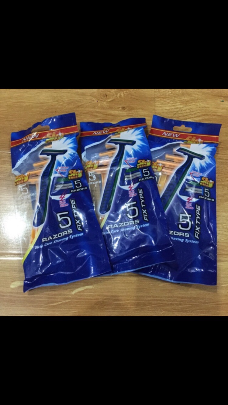 Set 5 Dao Cạo Râu