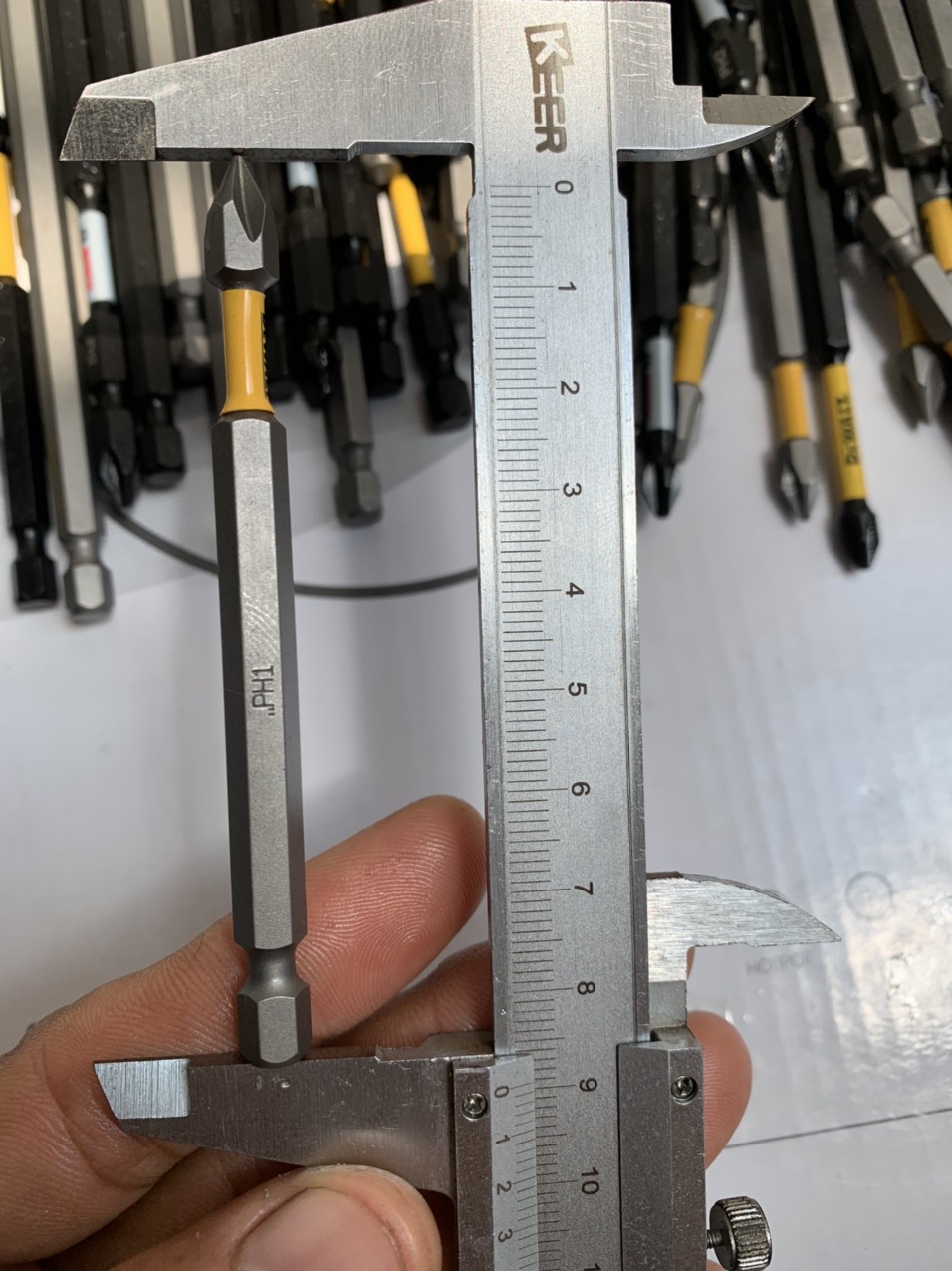 Combo mũi vít PH1 PH2 PH3 SL8 vít đầu nhỏ 90mm thông dụng