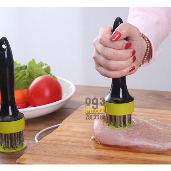 Hammer Knock Meat Hammer Stainless steel Tool, Kitchen gadget meat loose household meat hammer Meat Tool