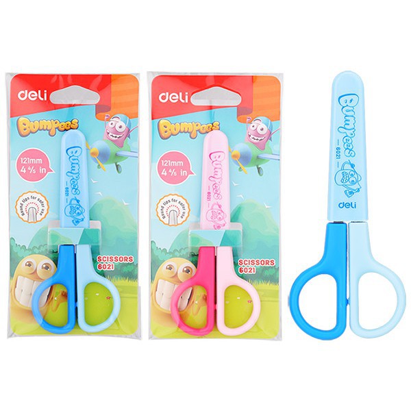 Kéo Thủ Công Deli Có Nắp 6021
