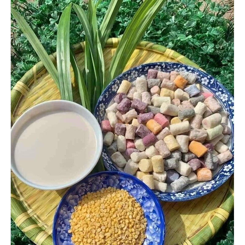 (Giao hỏa tốc tphcm )Khoai lang dẻo viên nhà làm 500g