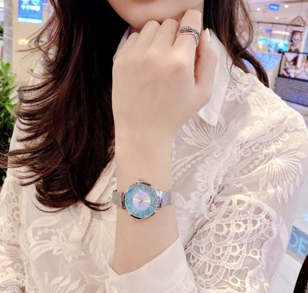 [HCM]Đồng hồ nữ Julius Hàn Quốc JA-1111 dây thép mặt kim tuyến lấp lánh - sang trọng - chọn màu