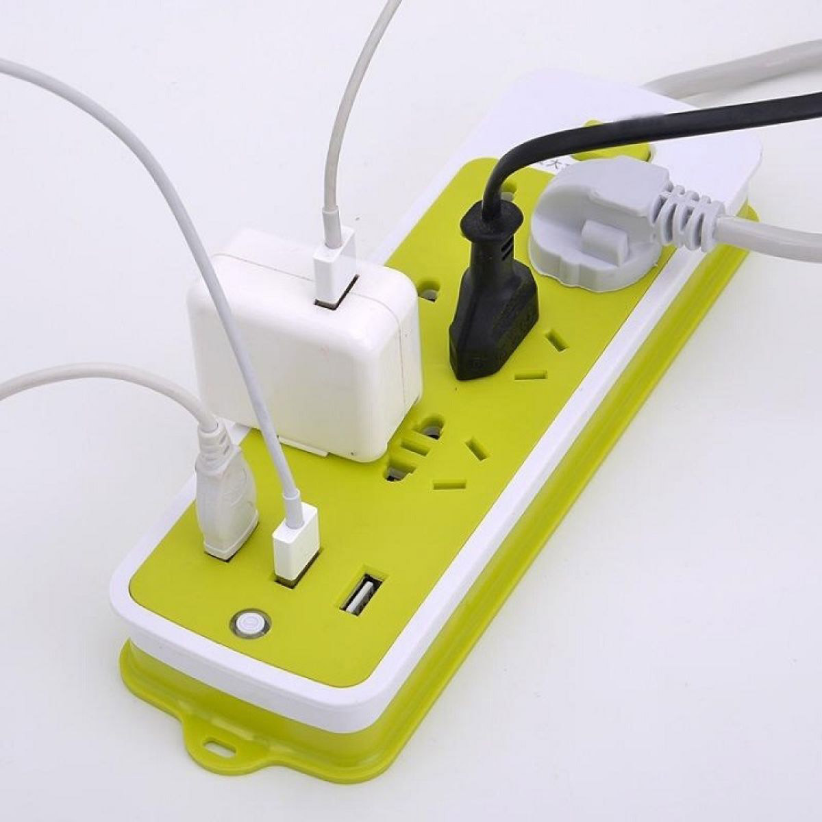 Ổ Điện Đa Năng 6 Ổ Cắm 3 Cổng Sạc USB