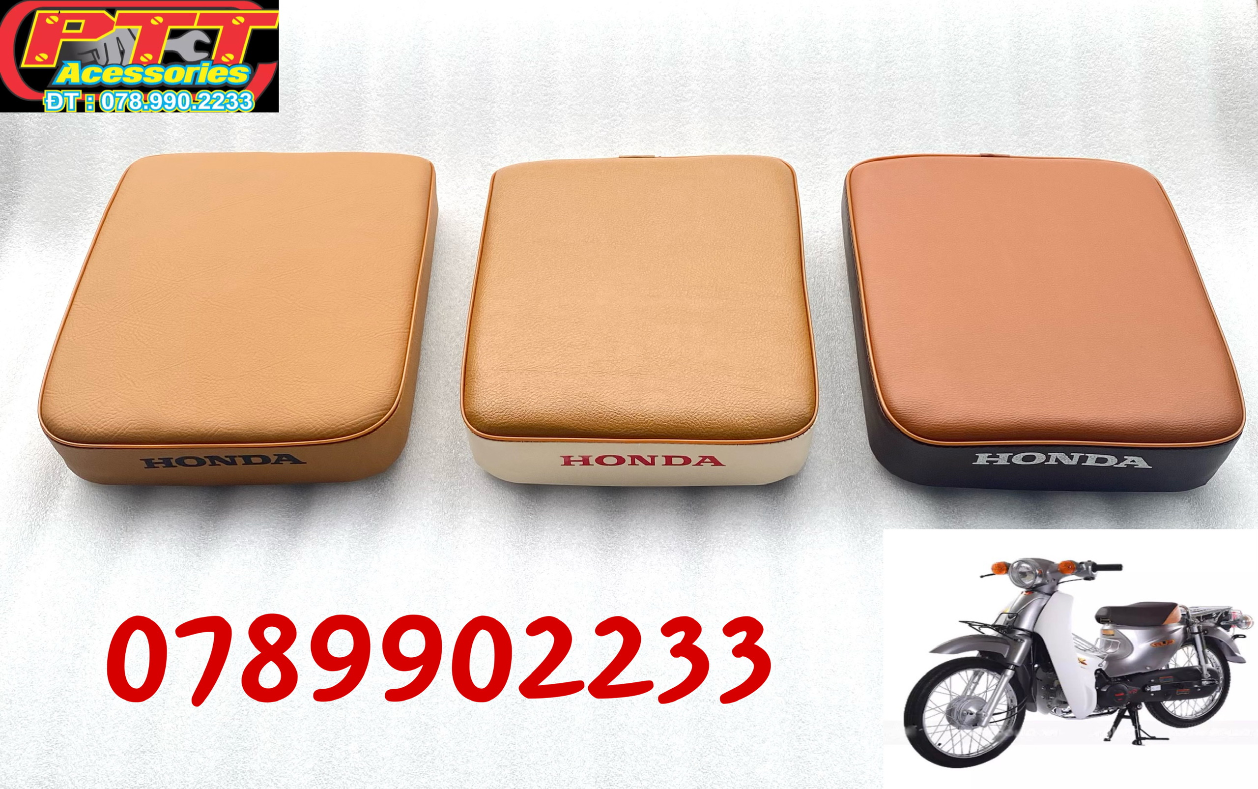 BỘ YÊN TRƯỚC - SAU XE CUB MỚI ( CUB TÂY Á )