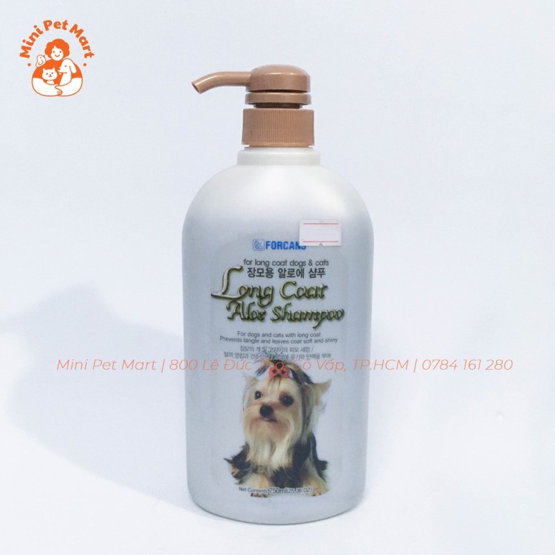 Sữa tắm nha đam dành cho chó lông dài - 750ml