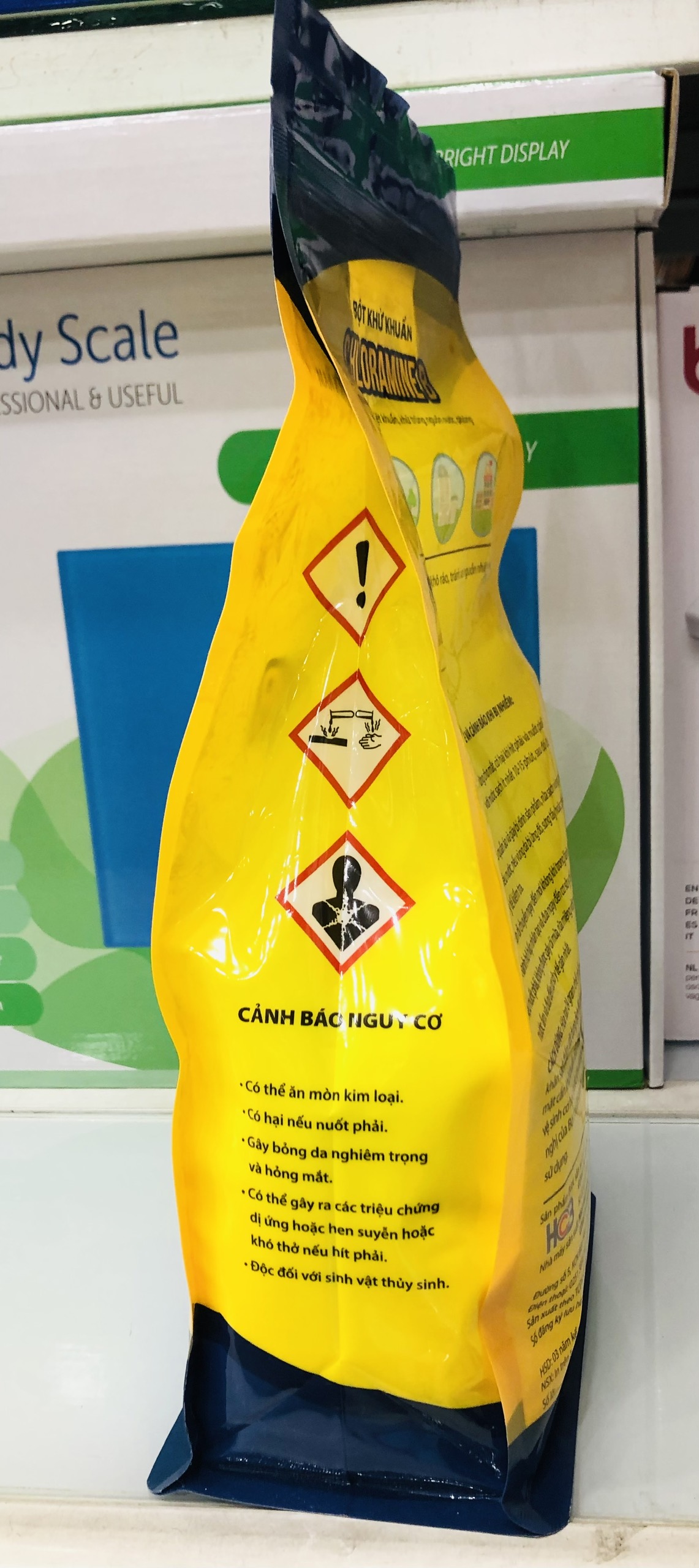 Bột khử khuẩn bề mặt Cloramin B 1KG