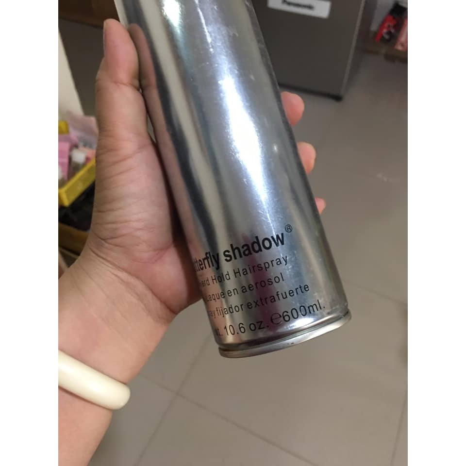 600ml Gôm xịt tóc Butterfly Shadow