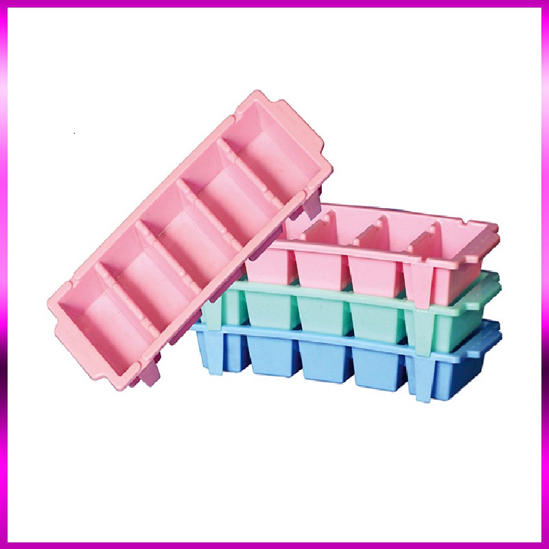 Khay làm đá 5 viên nhựa dẻo