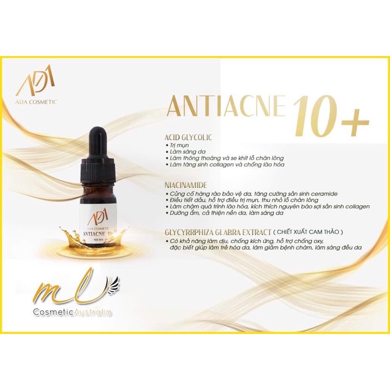 Anti 10+ Ada Group Acne Skin Care Serum