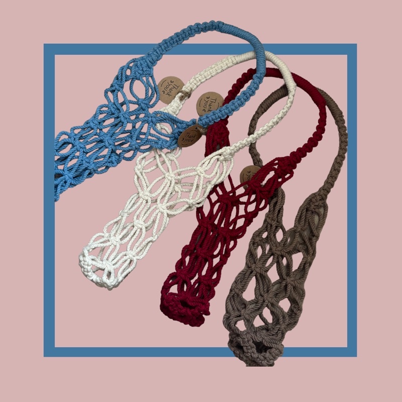 [SALE LỚN CUỐI NĂM 12-14.12]Túi đan handmade Macrame đựng bình nước