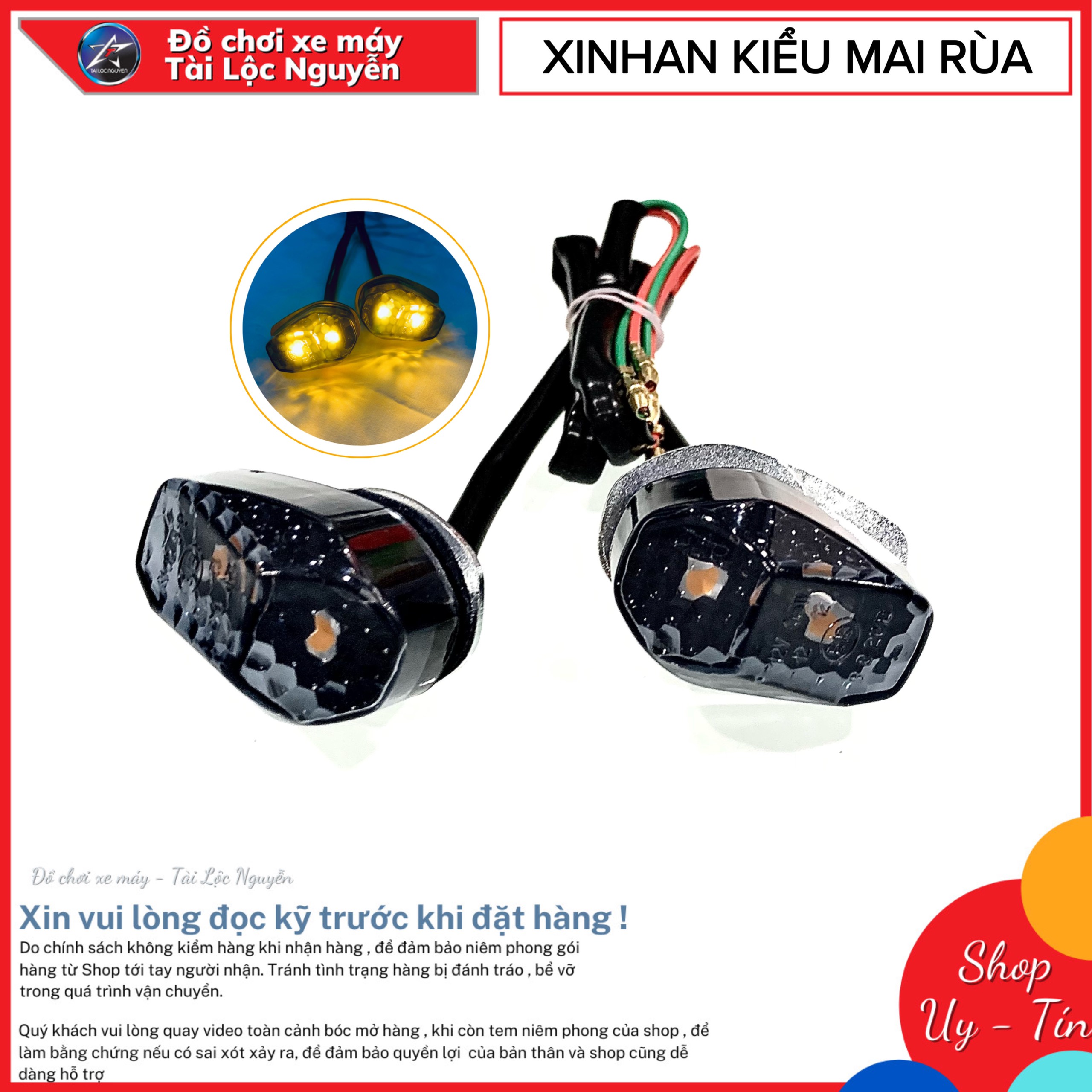 Xinhan kiểu mai rùa nhỏ cho honda winner x và nhiều dòng xe thích hợp