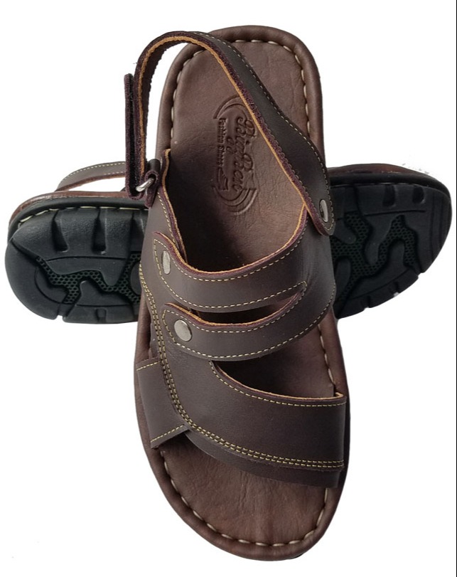 GIày Sandal Nam Da Bò BIGGBEN Cao Cấp SD177