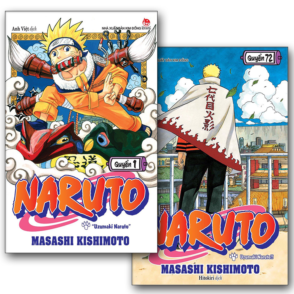 Truyện Tranh - Naruto (Tập 1-72, lẻ tùy chọn)