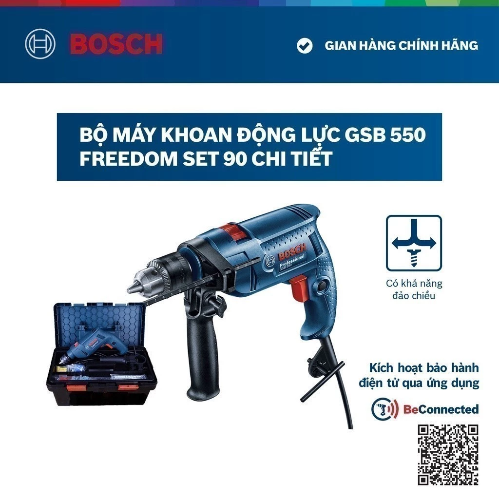 Máy Khoan Động Lực Bosch GSB 550