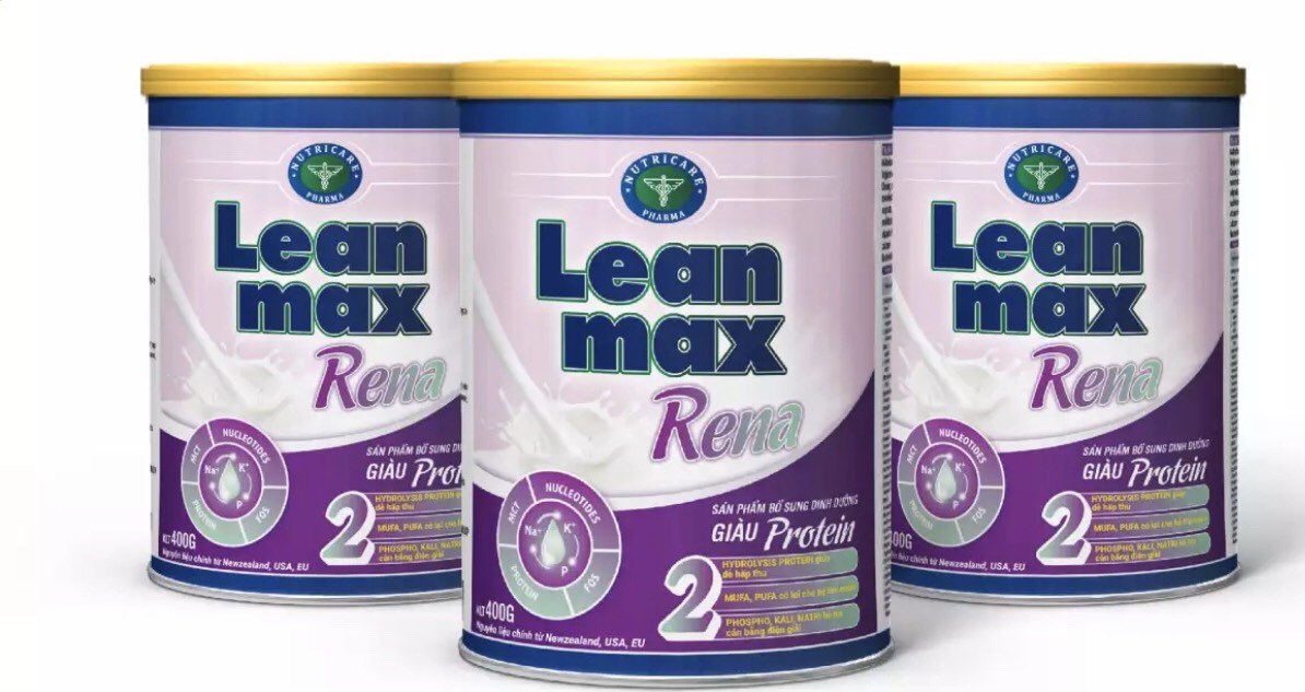 [HCM]sữa Leanmax Rena 2 400g - Cho người chạy thận lọc máu